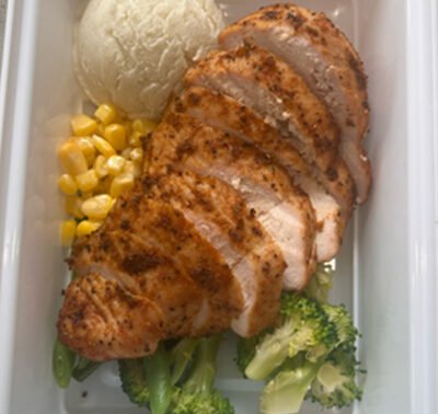 Chicken Breast with Mashed Potato