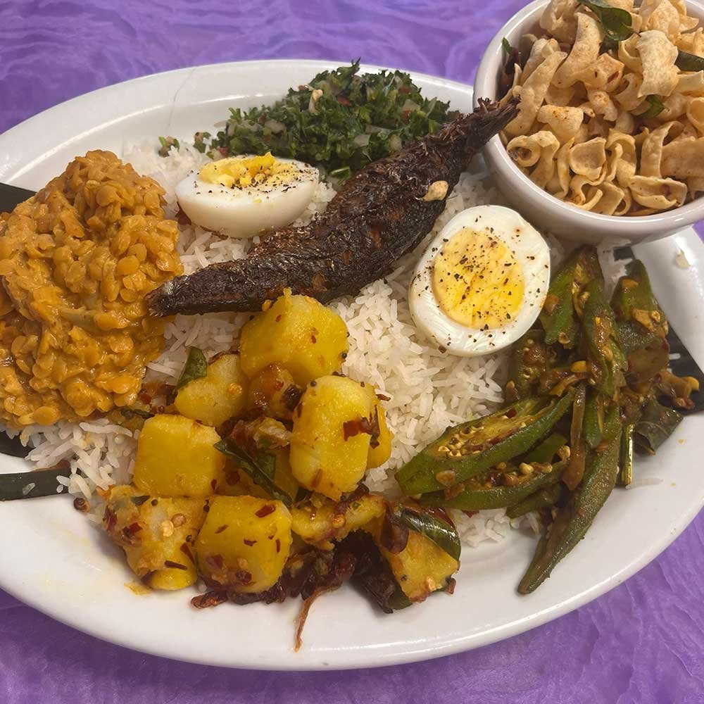 White-rice-with-fried-fish